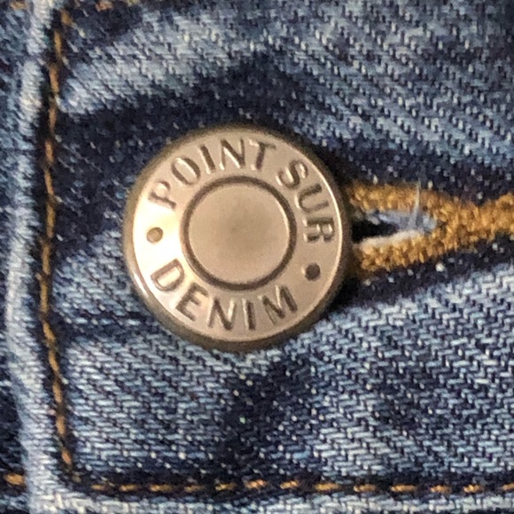 Point Sur J Crew Retro High Waist Jeans 32 - Picture 8 of 10